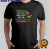 Grinch you treat me like shit and expect me to be nice to you you’re a special kind of stupid aren’t you Christmas shirt