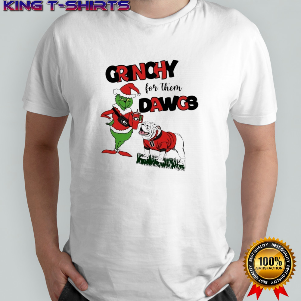 Grinchy For Them Dawgs Georgia Bulldogs Football shirt
