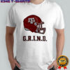 G.R.I.N.D Texas A&M Aggies football helmet shirt