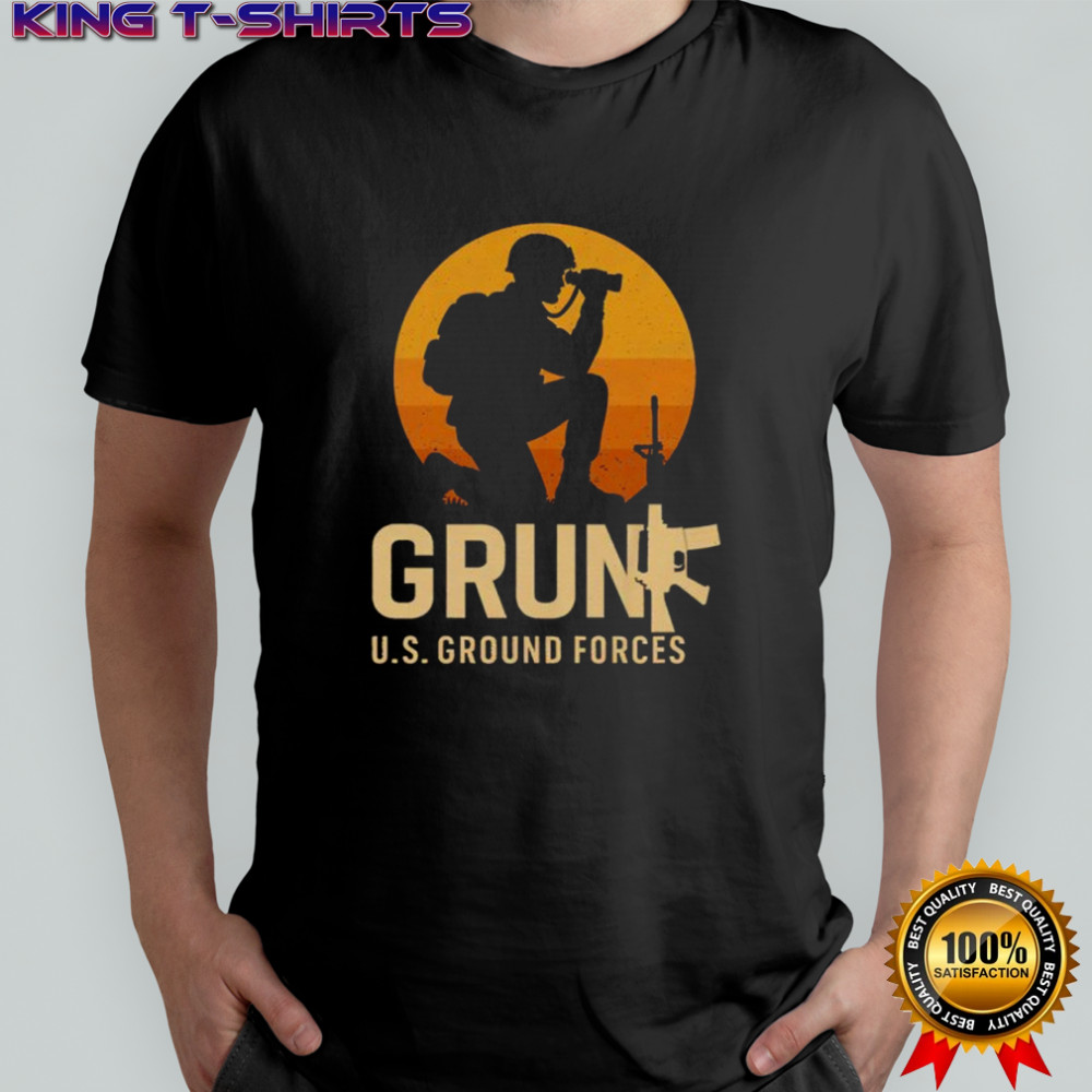 Grunt U.S Ground Forces Shirt