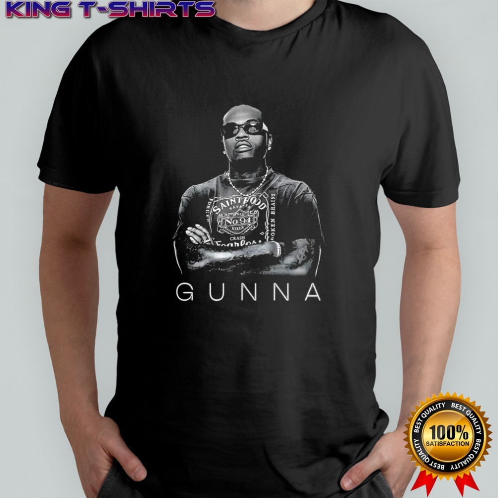 Gunna gang portrait music lover shirt