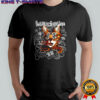 Hallucination cat with many eyes happy luck doodles shirt