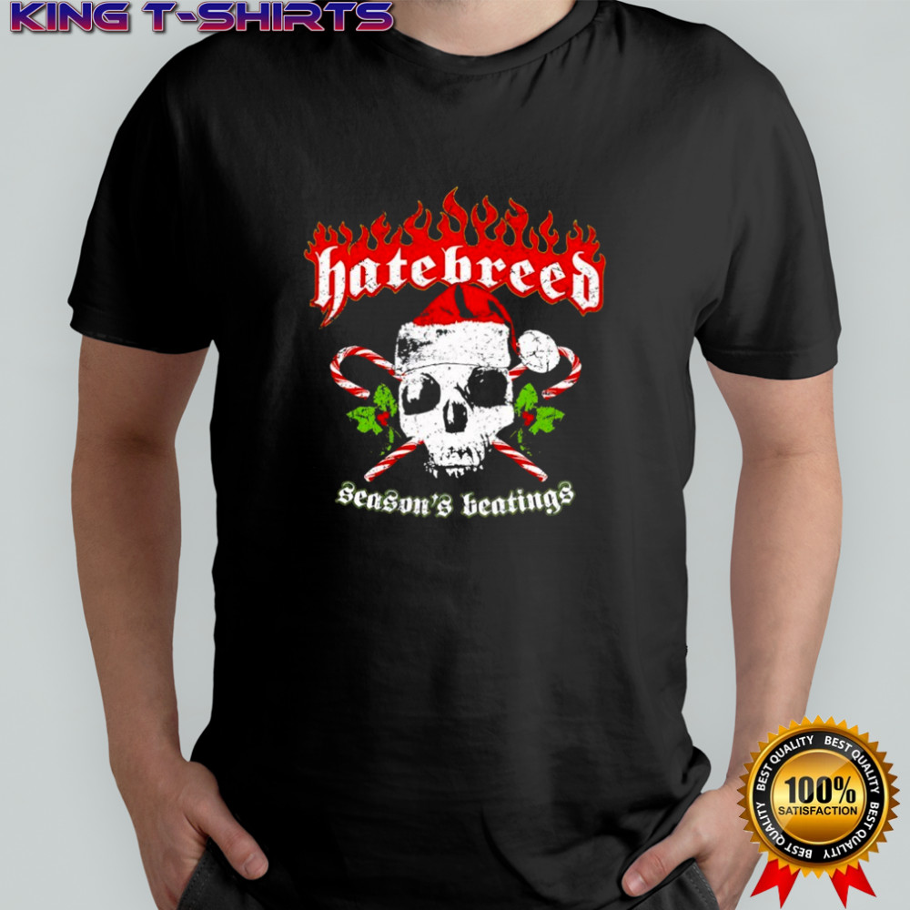 Hatebreed Seasons Beatings Christmas Shirt