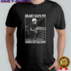 Heart says pit knees say balcony skeleton shirt
