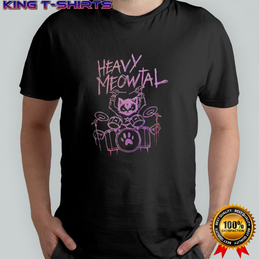 Heavy meowtal Heavy Metal shirt