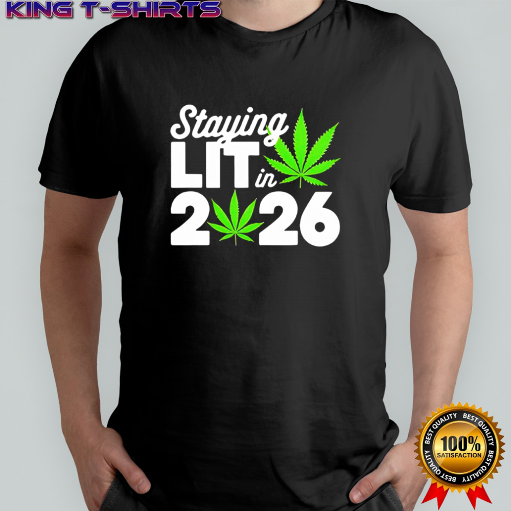 High Waisted Marijuana Weed Staying Lit In 2026 Shirt