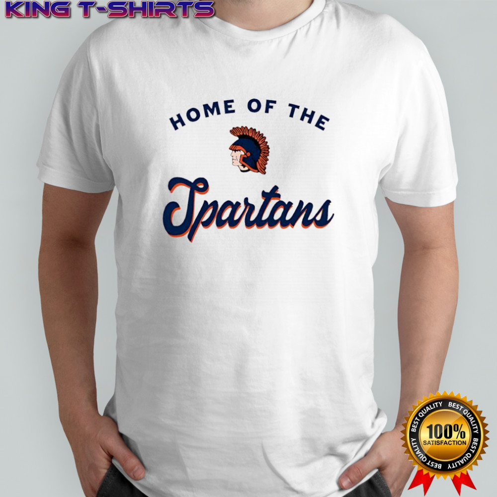 Home Of The Spartans graphic shirt