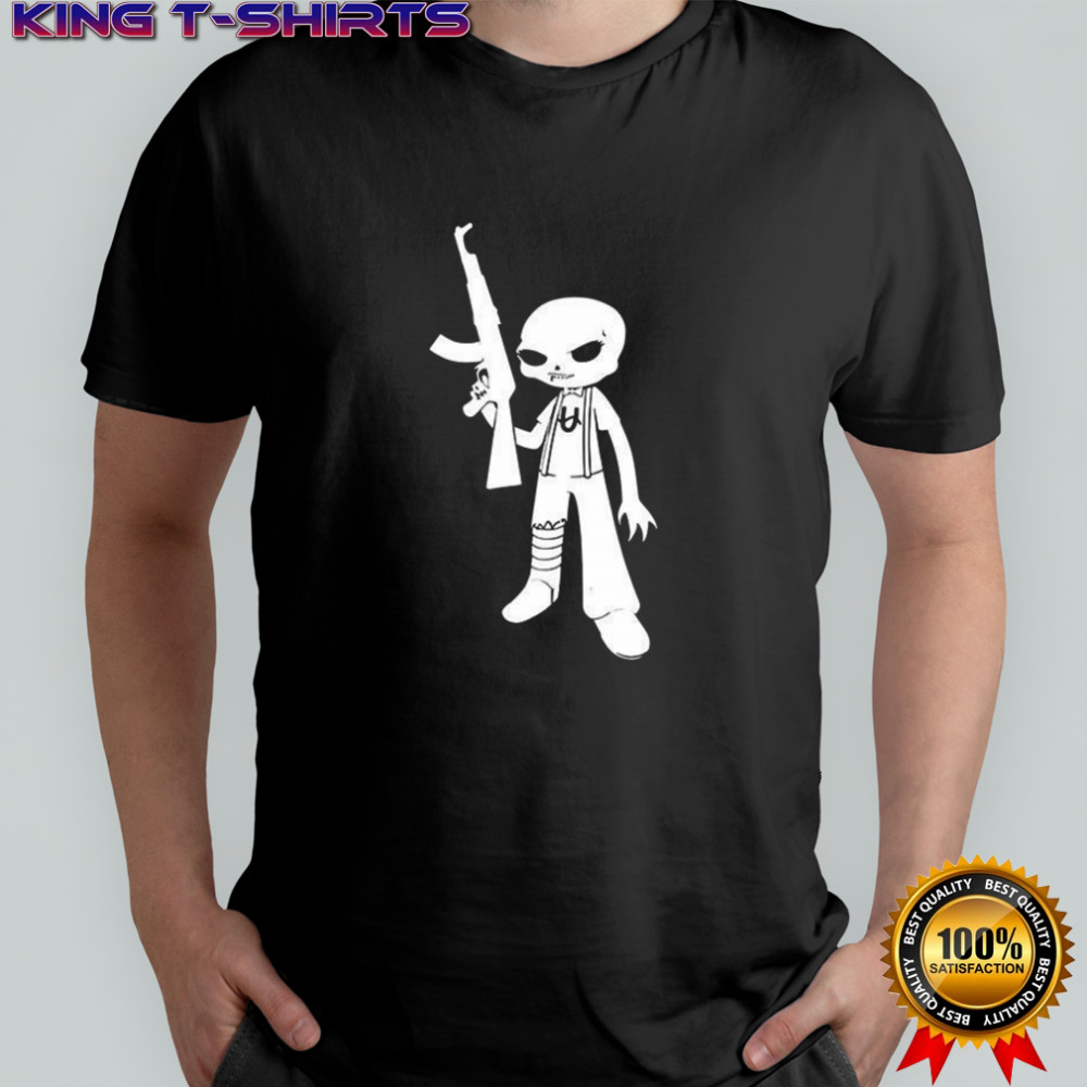 Homestuck Caliborn Silhouette shirt