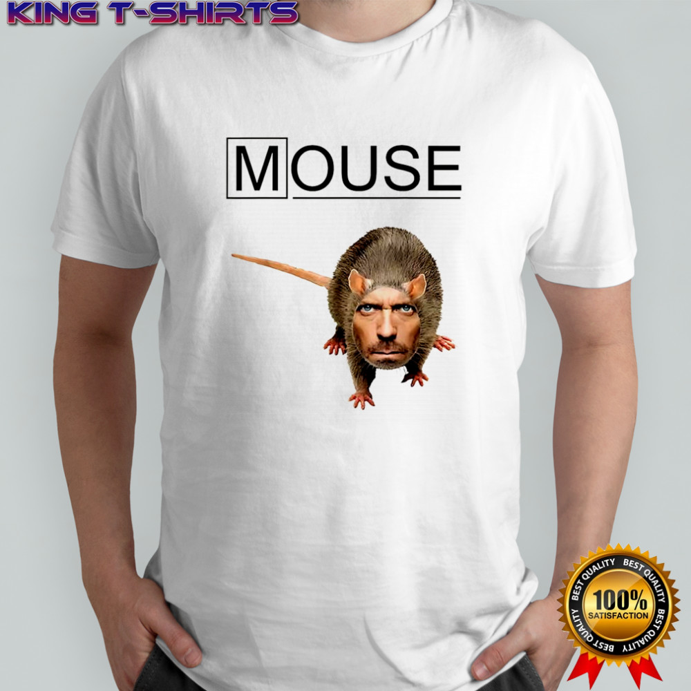House Mouse Hugh Laurie caricature shirt