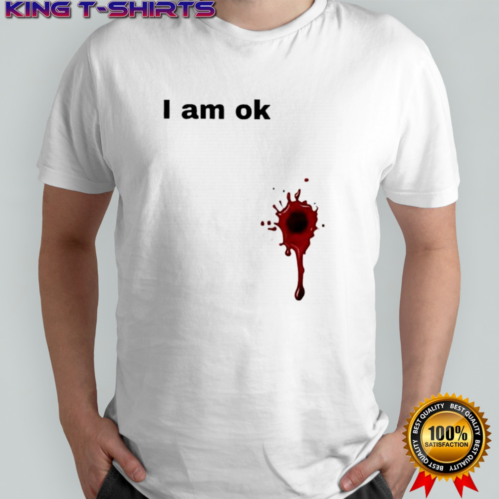 I am ok Bloom graphic shirt