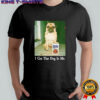 I got that dog in me pug smoking beer shirt