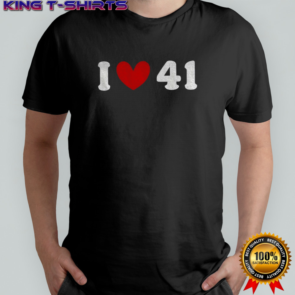 I love 41 meme shirt
