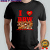 I love BBW big beautiful Waffles cake lover shirt