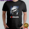 I Love Crack graphic shirt