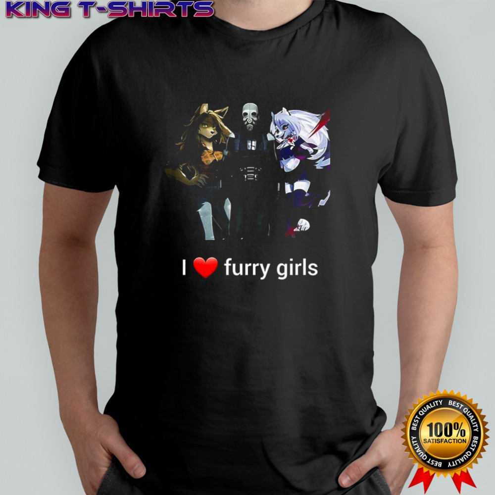 I love Furry girls shirt