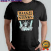 Illegal Immigration Stinks Statue of Liberty shirt