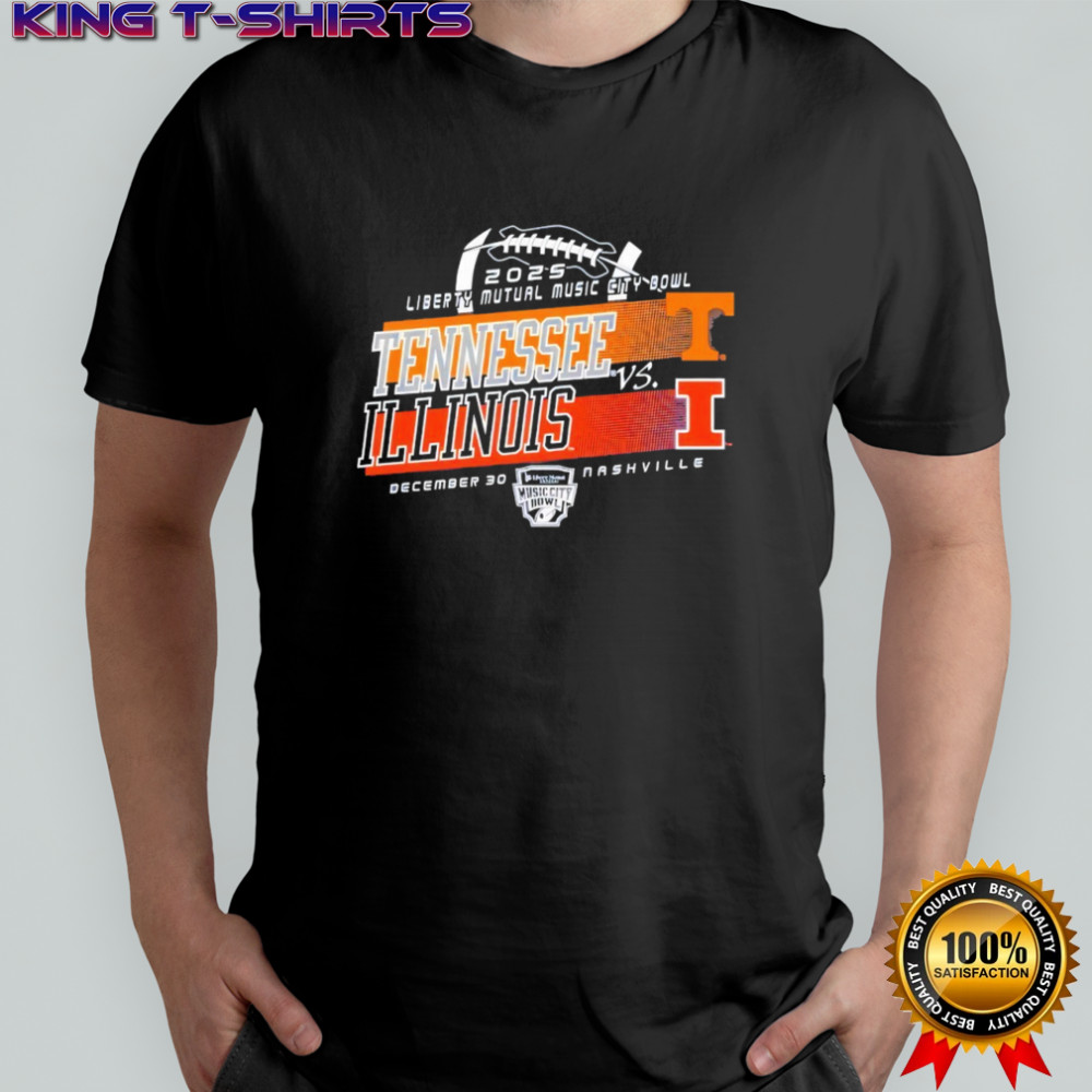 Illinois Football 2025 Liberty Mutual Music City Bowl shirt