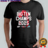 Indiana 2025 Big Ten Champs Bison shirt