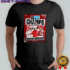 Indiana Hoosiers 2025 B1G Champs team graphic shirt
