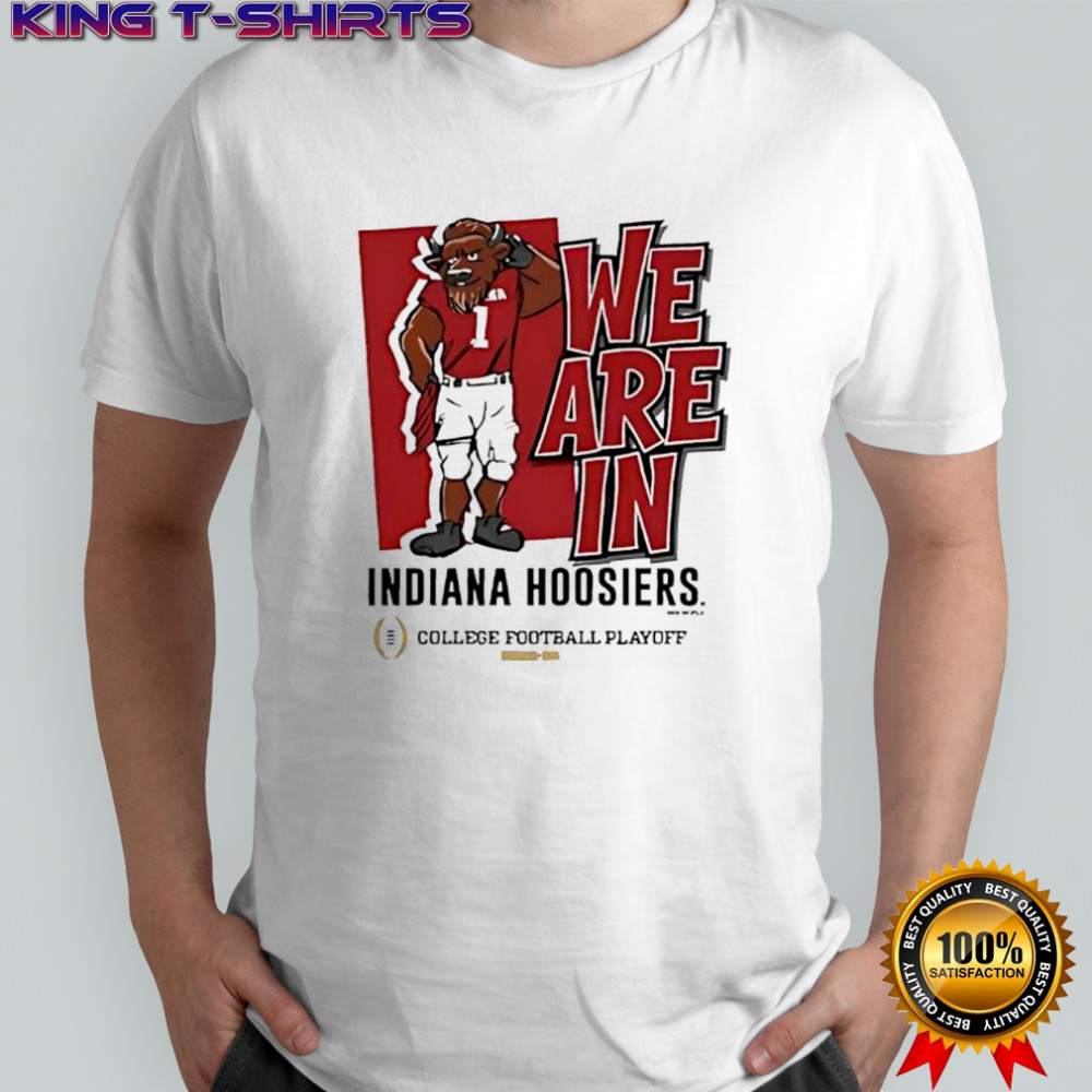 Indiana Hoosiers 2025 CFP Bound Mascot shirt