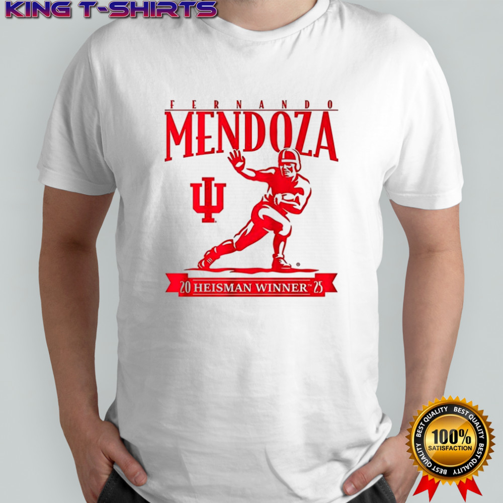 Indiana Hoosiers Football Heisman Winner Fernando Mendoza 2025 shirt