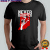 Indiana Hoosiers Never Daunted Football State and helmet shirt