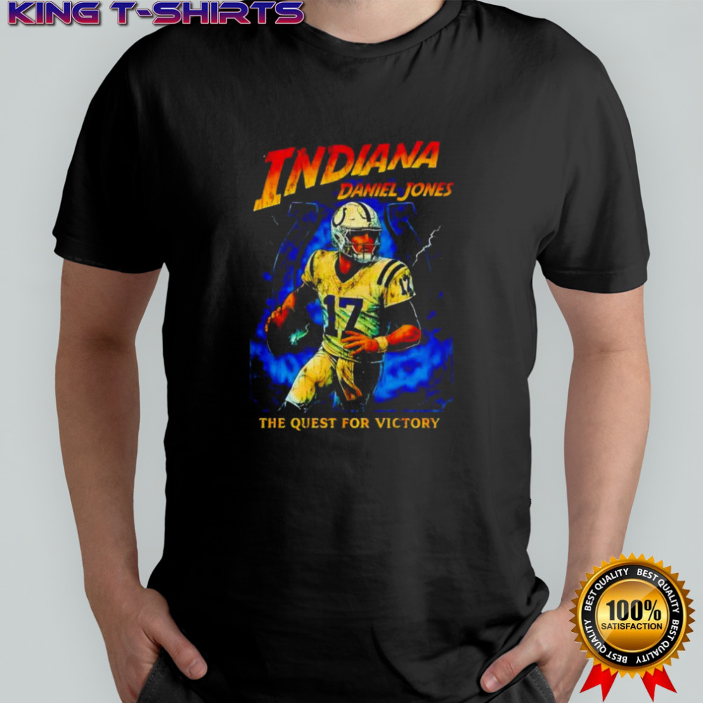 Indianapolis Colts Daniel Jones The Quest for Victory shirt