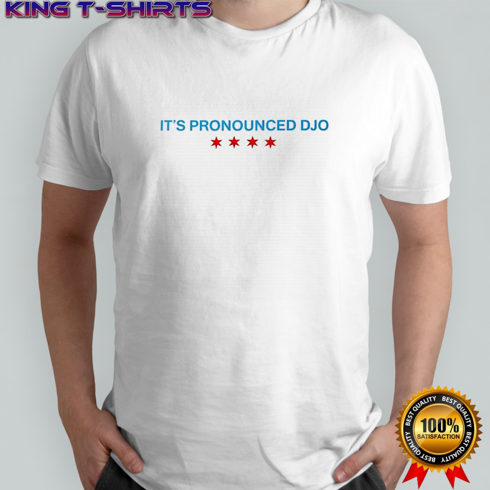 It’s pronounced Djo four stars music lover shirt