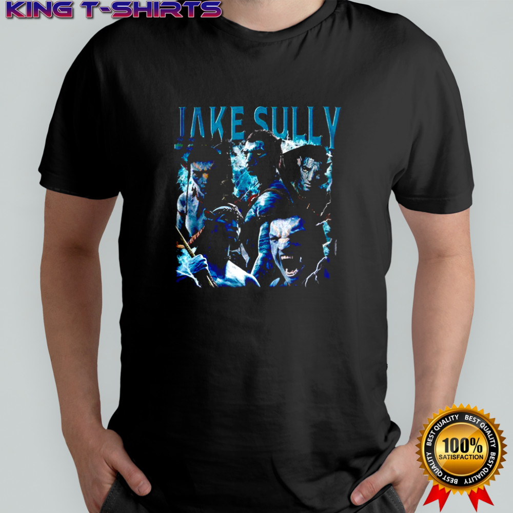 Jake Sully Avatar Fire and Ash movie graphic shirt