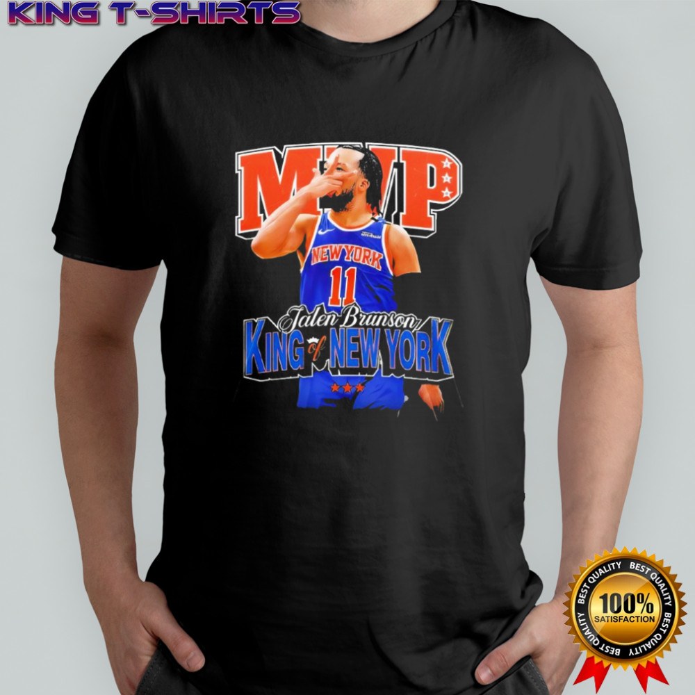 Jalen Brunson MVP King Of New York Shirt