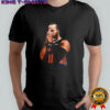 Jalen Brunson New York Knicks 2025 MVP clasp hands in celebration shirt