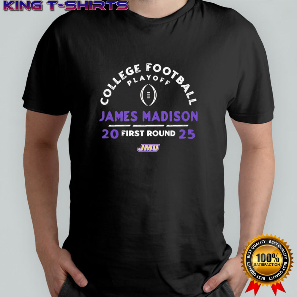 James Madison Dukes College Football Playoff First Round 2025 shirt