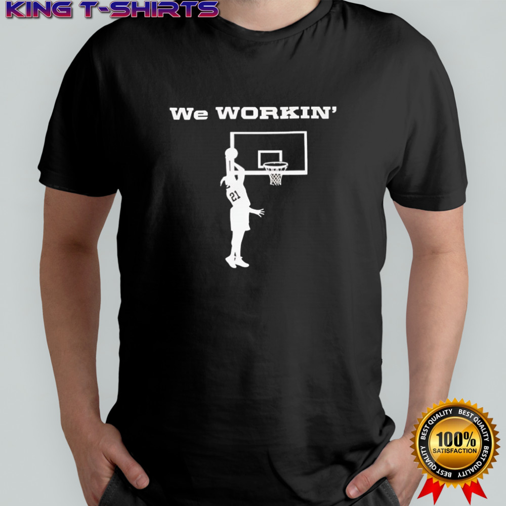 Jayden Quaintance We Workin’ 21 graphic shirt