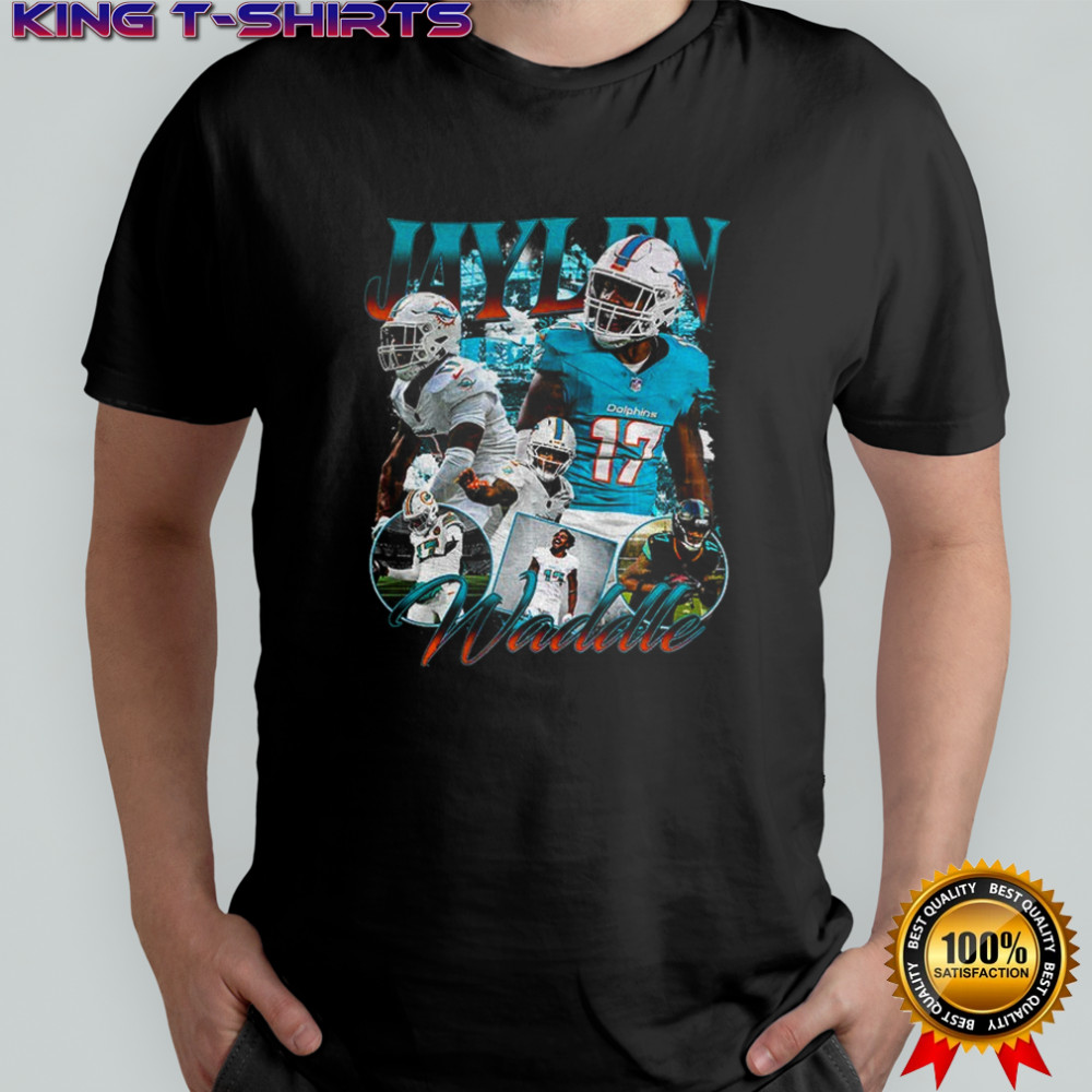 Jaylen Waddle 17 Miami Dolphins NFL Football graphic shirt