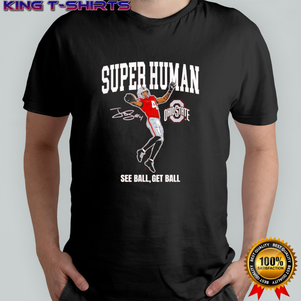 Jeremiah Smith Superhuman Ohio State Football shirt