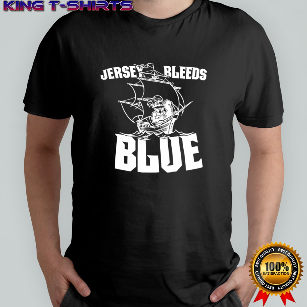 Jersey Bleeds Blue Seton Hall Pirates men’s basketball shirt