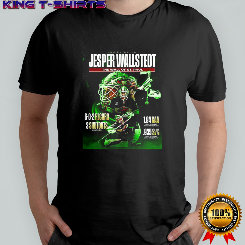 Jesper Wallstedt the wall of St. Paul shirt