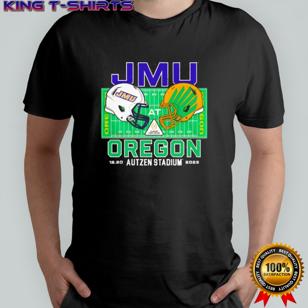 JMU vs. Oregon 2025 College Football Playoff shirt