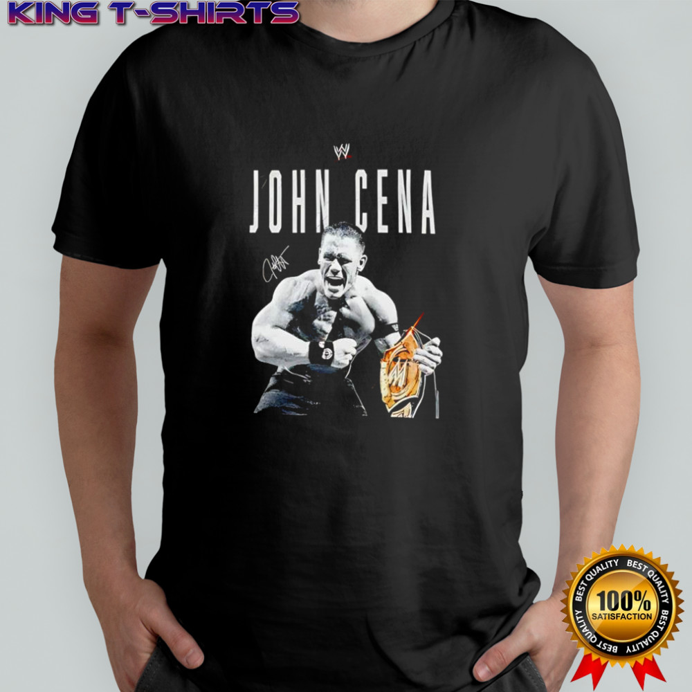 John Cena Farewell Championship Wrestling Legend Final Match Poster shirt