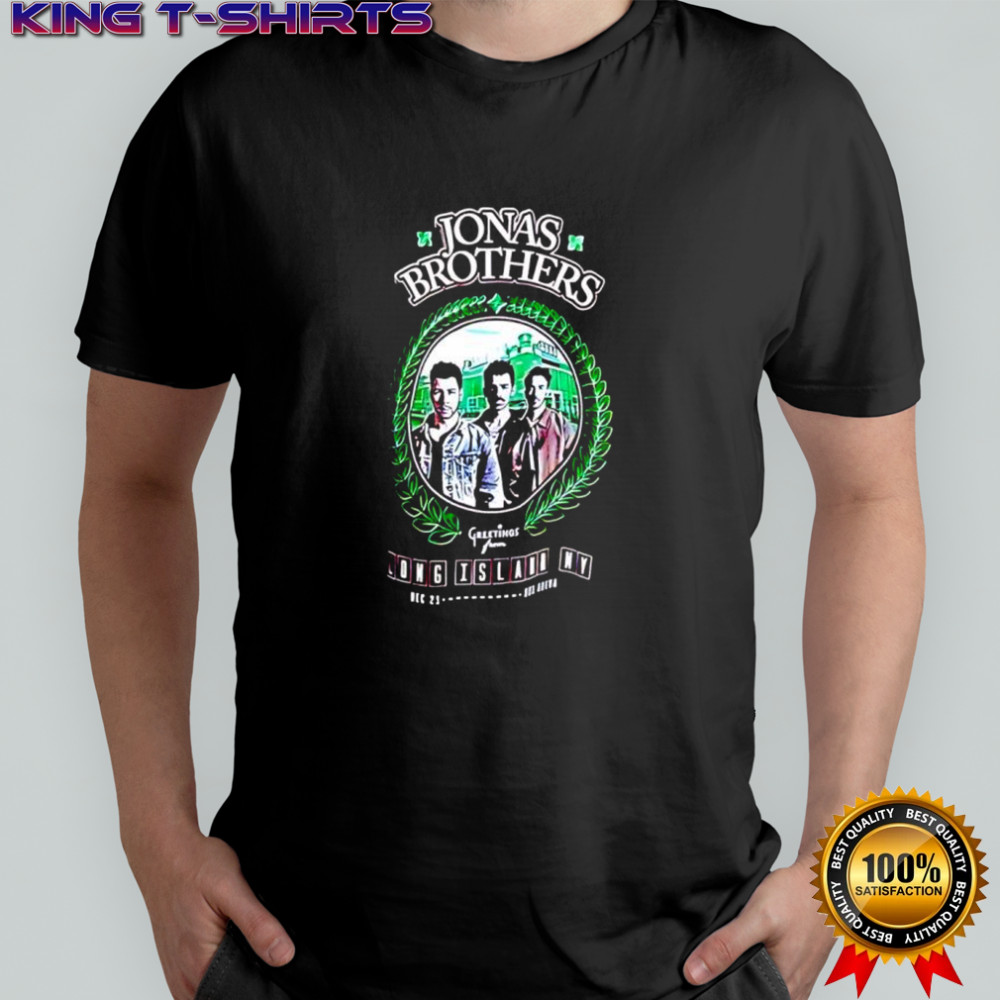 Jonas Brothers Long Island NY poster shirt