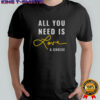 Jordan Love all you need is love and cheese Green Bay Packers shirt