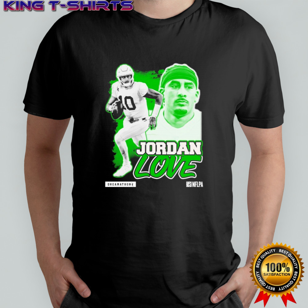 Jordan Love Dreamathon Green Bay Packers T-shirt