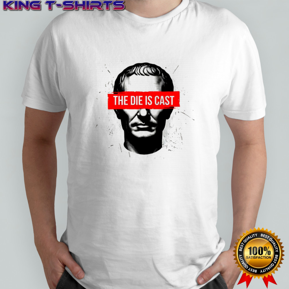 Julius Caesar portrait The die is cast Roman empire shirt
