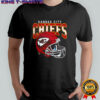Kansas City Chiefs NFL logo Gradient helmet football lover shirt