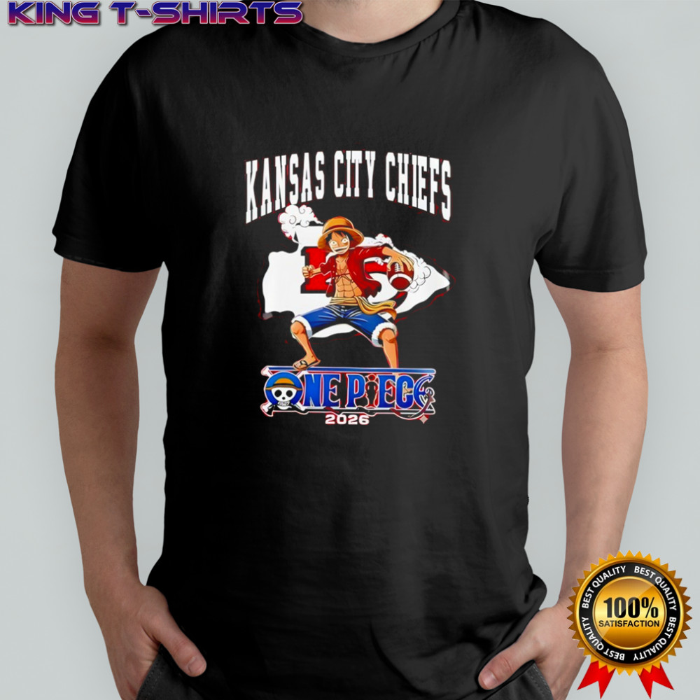 Kansas City Chiefs x One Piece 2025 Shirt