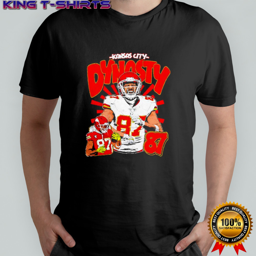 Kelce Dynasty Kansas City Chiefs quarterback shirt