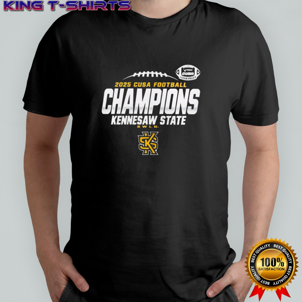 Kennesaw State 2025 CUSA Football Champions shirt