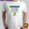 Kids can press Turtle Franklin shirt