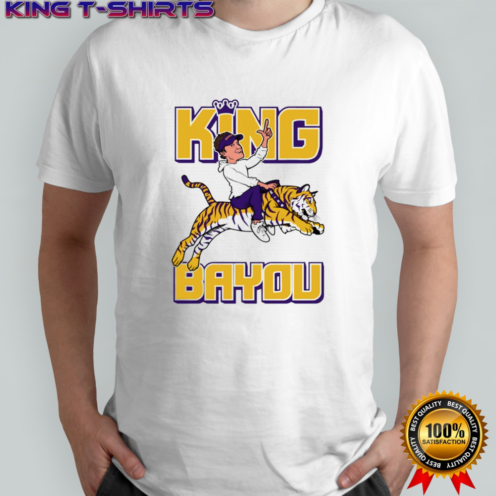 King Of The Bayou tiger mascot player shirt