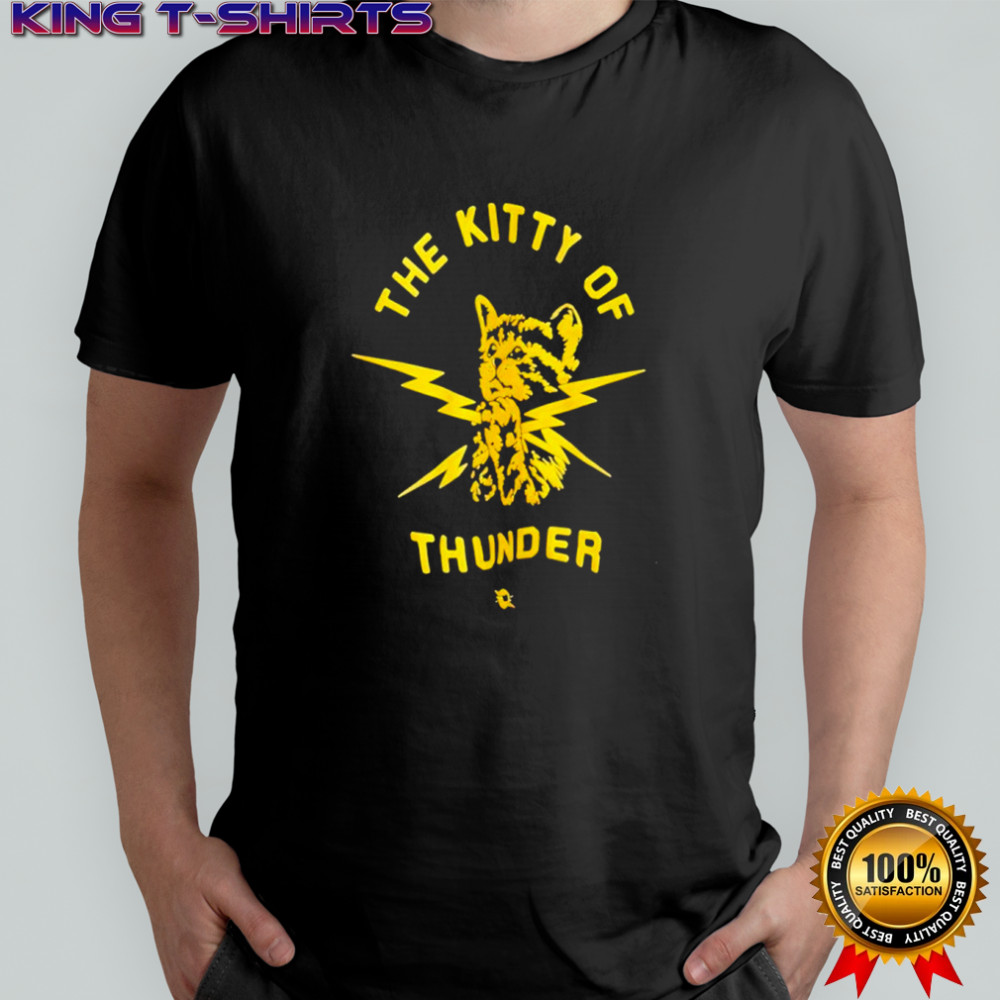 Kitty of Thunder OKC shirt